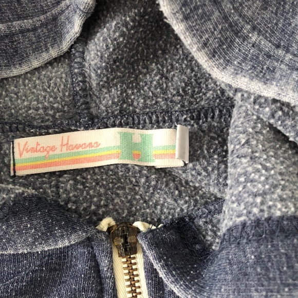 Vintage Havana navy zip up - Picture 2 of 2